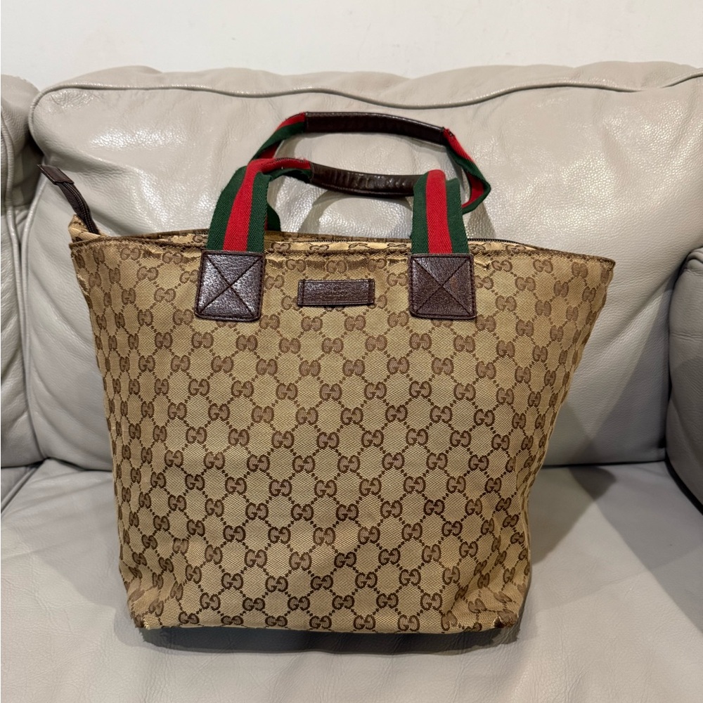 Gucci Monogram Tote Bag